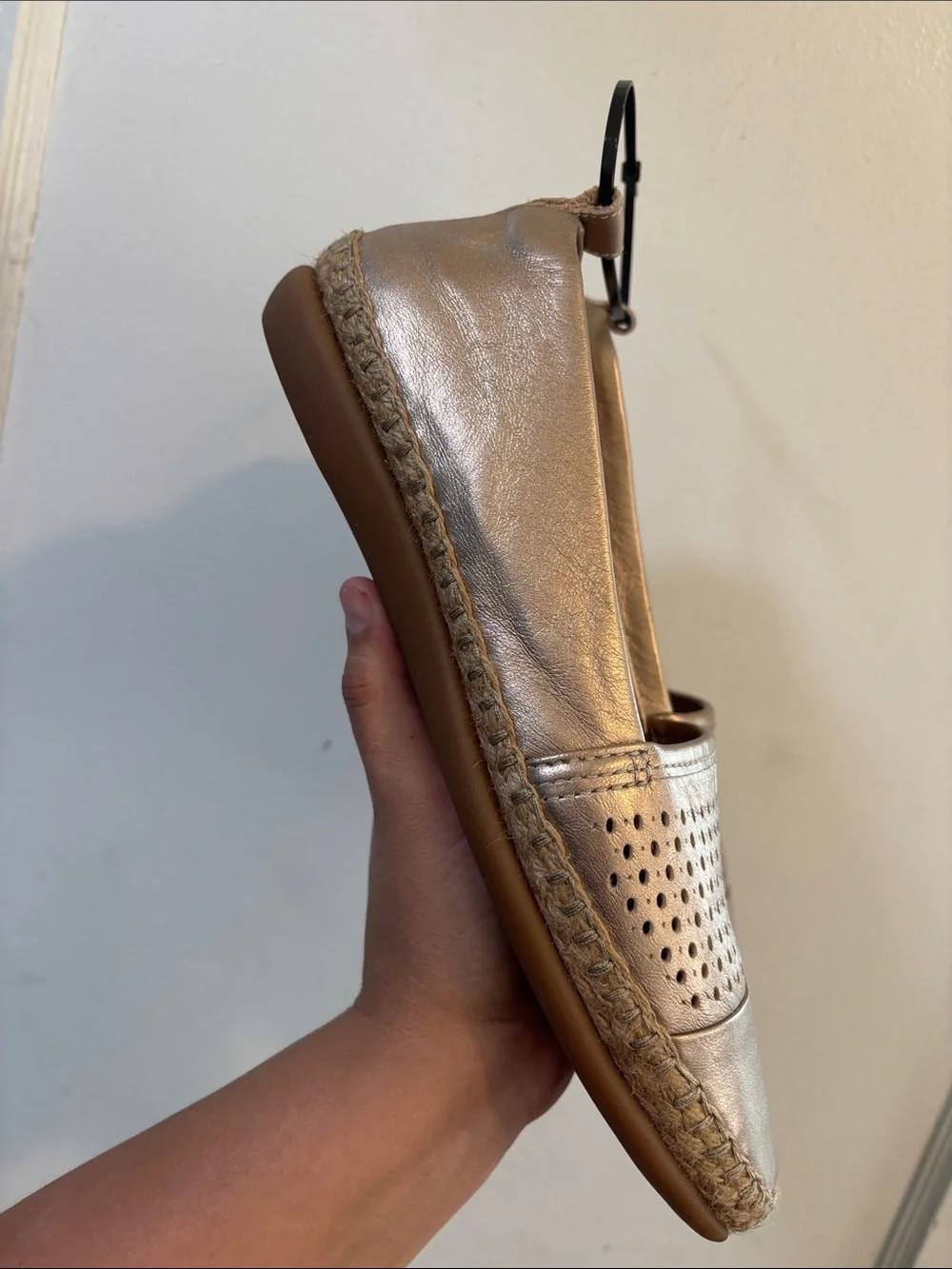 Clarks slip espadrilles